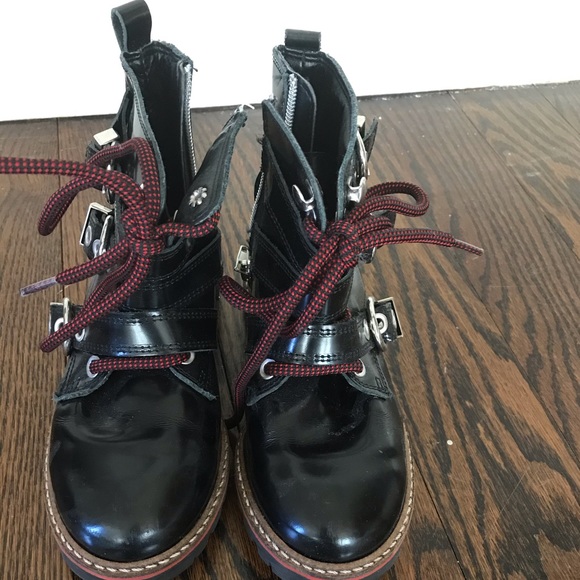 Zara girls combat boots - Picture 2 of 4